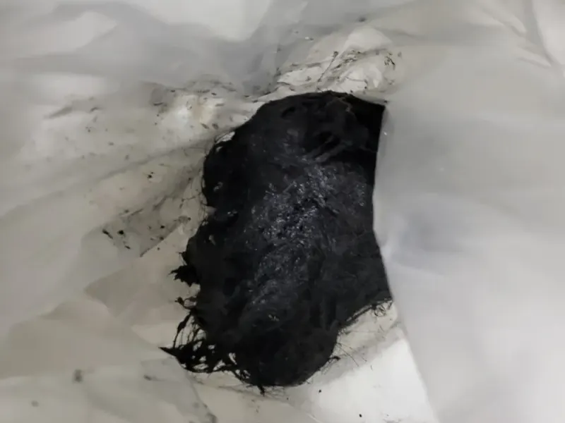 마산회원구 배수구막힘 작업 현장